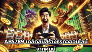 ABS789 เคล็ดลับสร้างธุรกิจออนไลน์จากศูนย์