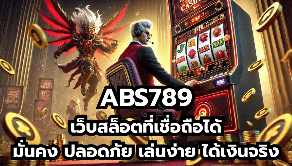 ABS789 เว็บสล็อตที่เชื่อถือได้ มั่นคง ปลอดภัย เล่นง่าย ได้เงินจริง